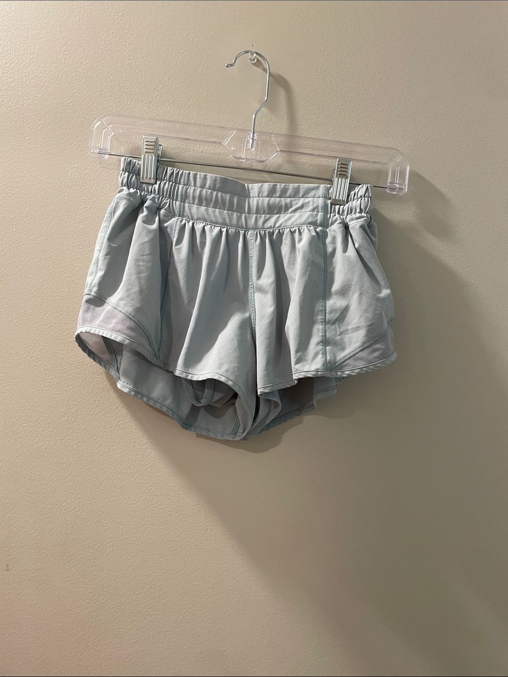 lululemon athletica Light Gray Women's Athletic Shorts